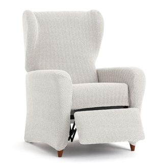 Eysa Funda de sill&oacute;n relax biel&aacute;stica crudo 60 - 85 cm