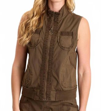 Xcvi Grindelle Vest In Westgate Pigment