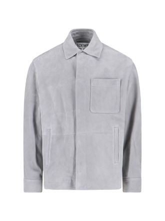 Loewe Giacca In Suede