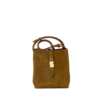 SOEUR Bell Mini Suede Shoulder Bag