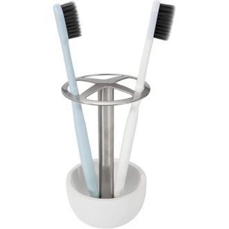 OEM Soporte Para Cepillos De Dientes De Acero Inoxidable Para El Ba&ntilde;o: Almacenamiento Para Maquinillas De Afeitar Y Accesorios, Inoxidable, Moderno Y Que 