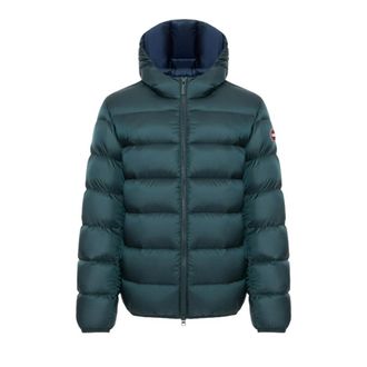 Colmar Donsjack met capuchon - Heren - Sport - Groen - Maat: XL Polyamide