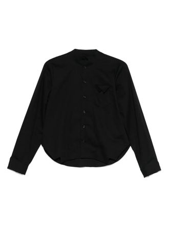Comme Des Garçons cotton shirt - women - Cotton - M - Black