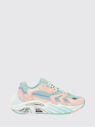Plein Sport PS. Project Gen. X-01 Sneakers in Leather and Mesh with Bicolor Design