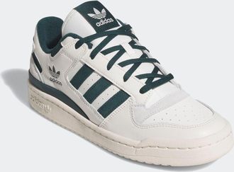 adidas Sneaker ADIDAS ORIGINALS FORUM LOW CL, Herren, Gr. 40, cloud wei&szlig;, aurora ivy, wonder wei&szlig;, Leder, Schuhe Sneaker