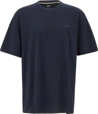HUGO BOSS Hombre, Camisetas, Azul, Talla: L