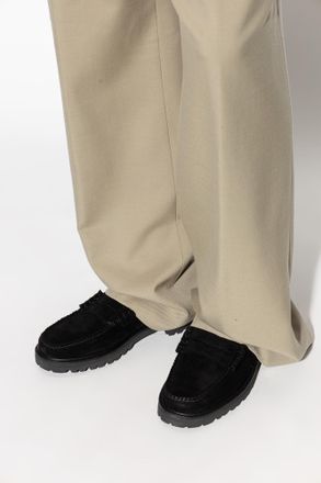 G.H. Bass & Co. Weejuns Larson Lug Penny Loafers, Mens, Black