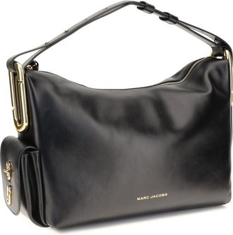 Marc Jacobs Womens Shoulder Bag Juliette Black Leather Calf Handbags Hand