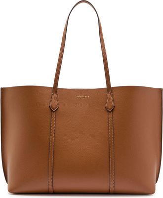 Tory Burch Perry Grained Leather Tote bag - Tan - One Size