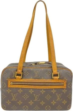 Louis Vuitton Pre-owned Handbags, female, Brown, Size: ONE SIZE Pre-owned Vintage Shoulder Bag