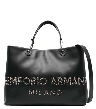 Emporio Armani Black MyEA Medium Tote
