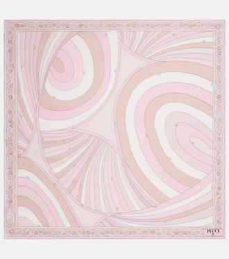 Pucci Iride silk twill scarf