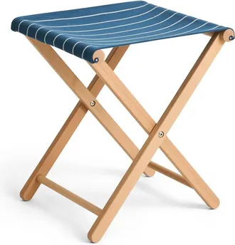 HAY Home, unisex, Blauw, ONE Size, Outdoor Market Vouwbare Kruk