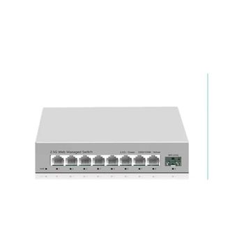 OEM Switch Gestionado Inteligente De 2,5 Gbe, Red De 2500 Mbps, Ranura Sfp+ De 10 Gbps, Agregaci&oacute;n De Enlaces Gestionada Por Web, Configuraci&oacute;n Para Labor
