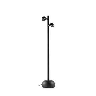 Netlighting Brot Integrated LED Bollards Outdoor Ground Light Black 2700K