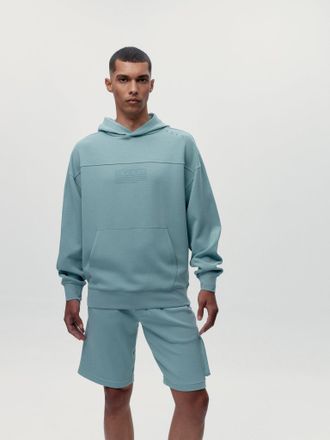 Born Living Yoga Hoodie Halong Grey Mist