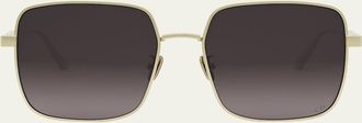 Dior DiorCannage S1U Square Metal Sunglasses