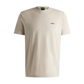 HUGO BOSS Heren, Tops, Beige, Maat: L Katoen
