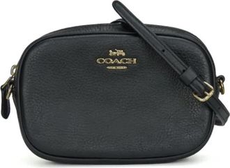 Coach Tweedehands leren schoudertassen - Dames - Vintage Schoudertas - Zwart - ONE Size - Leer - Vintage