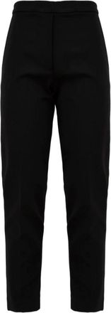 Douuod Bruxelles Broeken - Dames - Straight fit broeken - Zwart - S - Broeken