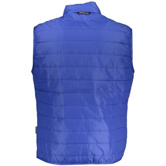 Napapijri Padded Nylon Blend Vest - Blue