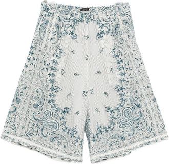 Taakk Paisley-print Shorts