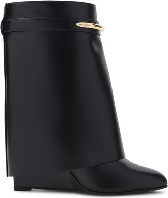 Givenchy Black Leather Ankle Boots