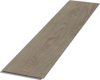 ML Design Ml-design - Suelo Vin&iacute;lico De Pvc 3.12m&sup2; Color Marr&oacute;n Roble Oscuro 40x Planchas De Vinilo Sistema Click 61x12,8cm, Grosor 4,2mm L&aacute;minas Efecto Madera 