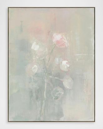 John-Richard Fiori in Pastel Framed Giclee by Carol Benson-Cobb