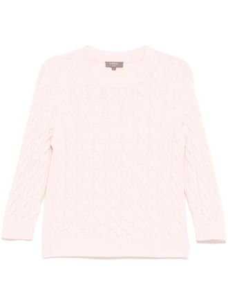 N.Peal Emilia cardigan - women - Organic Cashmere - M - Pink