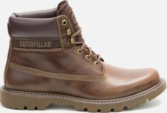 CAT Mens CAT Mens Colorado 2.0 Full Grain Leather Boots - Tan - Size: 11