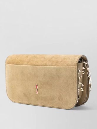 Christian Louboutin paloma suede crossbody bag
