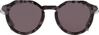 Philipp Plein Grey Oval Mens Sunglasses SPP002M 721Y 51