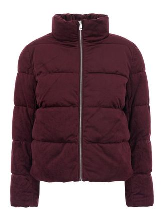 Lauren Ralph Lauren Quilted Puffer Down Jacket - Bordeaux