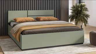 HOME AFFAIRE Bettgestell »Cross, moderner Bettrahmen« Doppelbett in zwei Grössen, stabiles Bettgestell