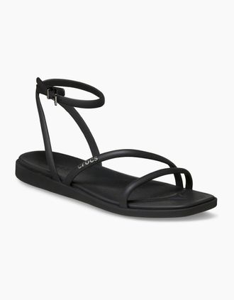 Crocs Womens Miami Womens Toe Loop Sandals - Black - Size: 5