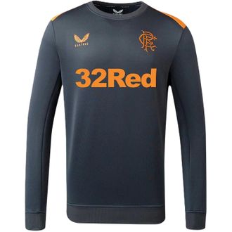 Castore Heren Rangers FC Langdurige Trainingspullover (Echt Rood)