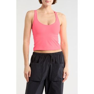 Free People Movement Good Karma Sculpt Tank in Just Peachy at Nordstrom Rack, Size X-Small
