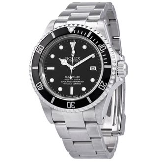 Rolex Pre-owned Rolex Sea Dweller Automatic Black Dial Mens Watch 16600BKSO