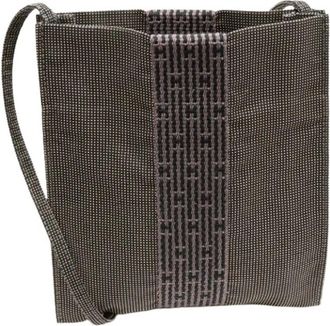 Herm&egrave;s Pre-owned Herline Pochette Canvas Schoudertas - Dames - Vintage Schoudertas - Grijs - ONE Size - Vintage