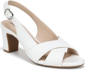 Life Stride Freesia Slingback Sandal in Bright White at Nordstrom, Size 9.5