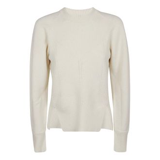 Alexander McQueen Dames, Truien, Wit, Maat: XS Wol