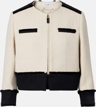 Max Mara Giacca Pagaia in misto cotone e lino
