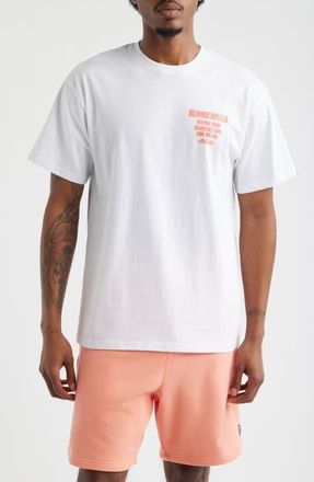 Billionaire Boys Club Outside Cotton Graphic T-Shirt in White at Nordstrom, Size Xx-Large