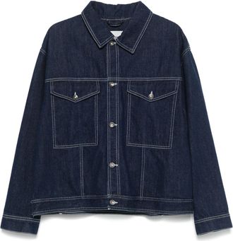 Henrik Vibskov Cosmos denim jacket - 787 Navy Denim