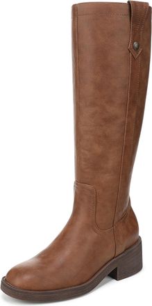 Blowfish Womens Nomads Knee High Boot, Brown Faux Leather, Medium Fit, UK 4
