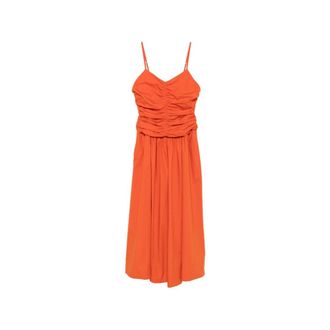 Marella Midi Dresses, female, Orange, Size: XS Midi Dresses
