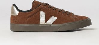 Veja Campo Low-Top Sneakers in Leather and Suede with Contrast Logo