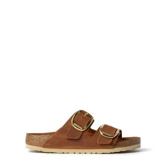 Birkenstock Arizona Big Buckle Regular Fit - male - Birkenstock - Sliders - Brown - 4 1/2 UK - Shoes