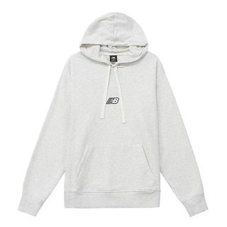 New Balance NB Essentials Heren Heather Grey Hoodie